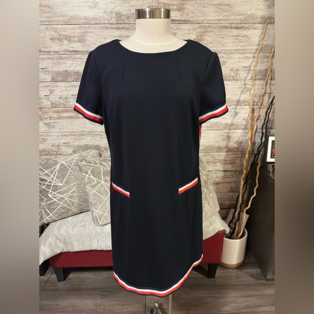🍀3/$30 Tommy Hilfiger Navy Blue Casual Dress